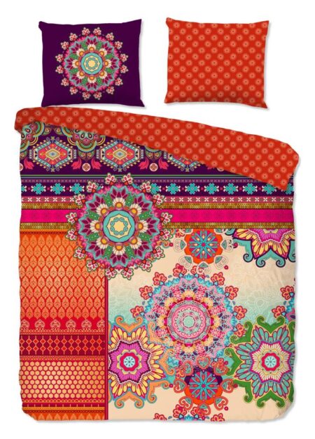 HIP Dekbedovertrek "Sherhia" - Multi - (200x220 cm) - 100% Katoen