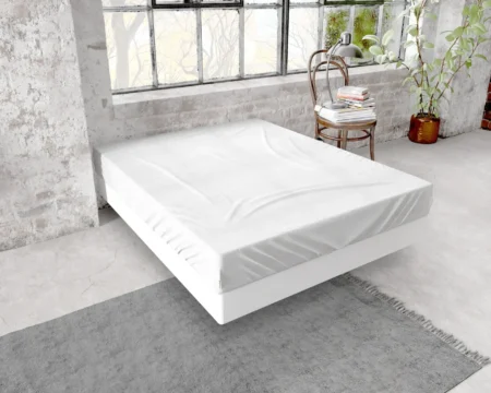 Dreamhouse Flanel Premium Hoeslaken Wit 90 x 200/210 cm