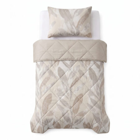Dreamhouse Lazy dekbed Gacho Taupe Met kussensloop 140 x 220 cm