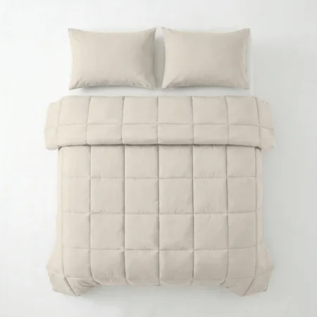Primaviera Deluxe Lazy Dekbed Percale Beige 200 x 220 cm