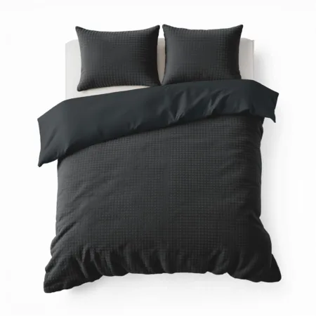 Sleeptime Check Teddy Antraciet 240 x 200/220 cm