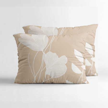 Sleeptime Fallon 2pack slopen Zand/Oranje 60 x 70 cm