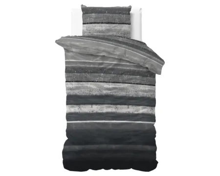 Sleeptime Flanel Marcus Grijs 140 x 200/220 cm