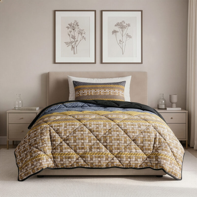 Sleeptime Lazy Dekbed Altor Antraciet 140 x 200 Met Kussensloop cm - Afbeelding 2