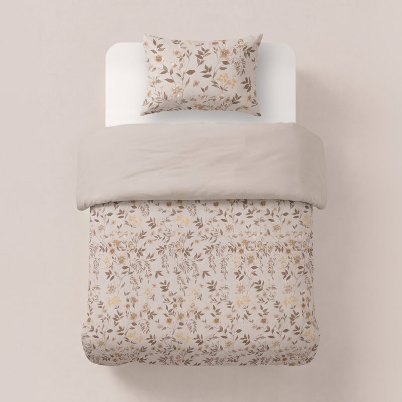 Sleeptime Lazy Dekbed Bianca Beige 140 x 220 Met Kussensloop cm - Afbeelding 2