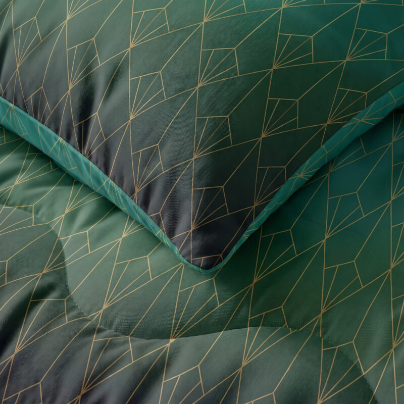 Sleeptime Lazy Dekbed Bowen Groen 240 x 220 cm - Afbeelding 5