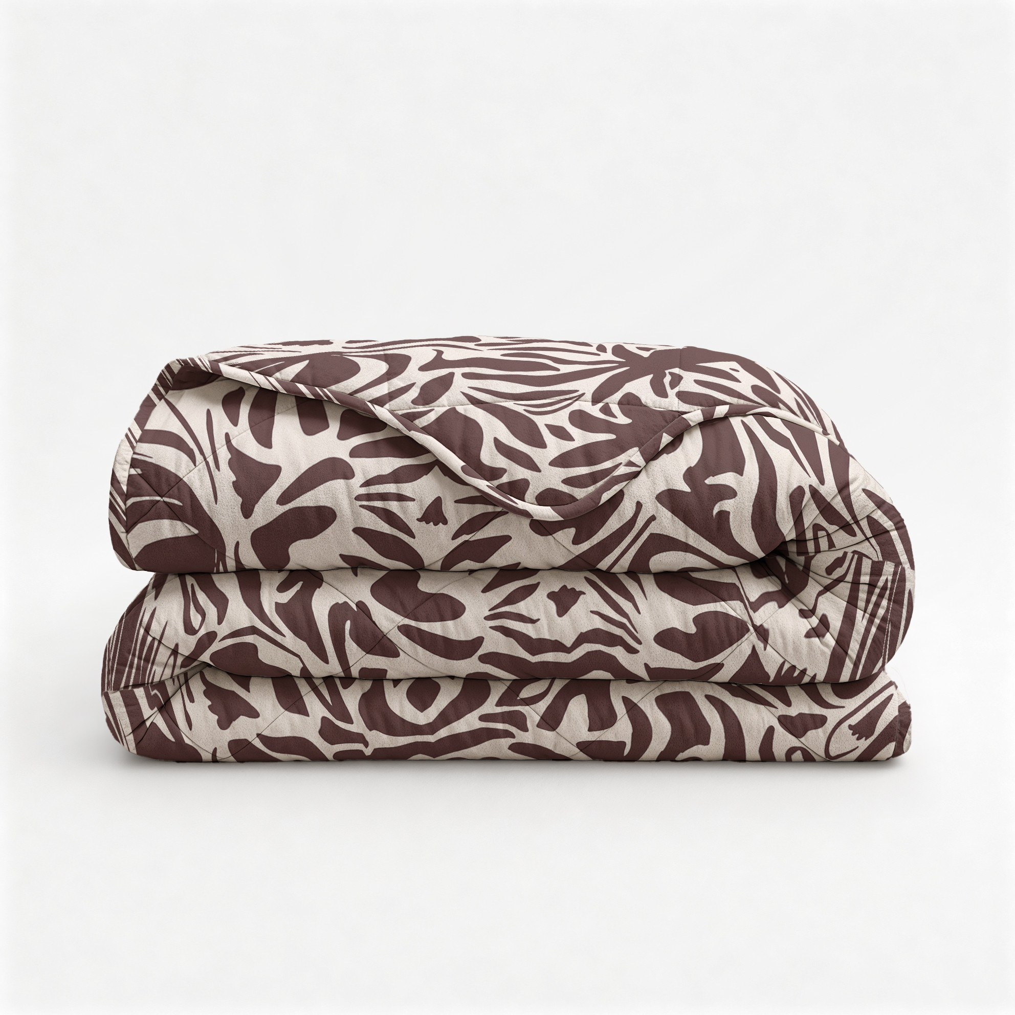 Sleeptime Lazy Dekbed Denzo Rood/Bruin 200 x 200 Met Kussenslopen cm - Afbeelding 5