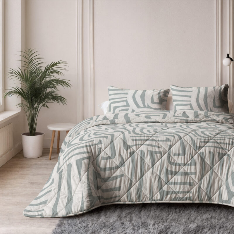 Sleeptime Lazy Dekbed Eran Groen 140 x 200 Met Kussensloop cm - Afbeelding 3
