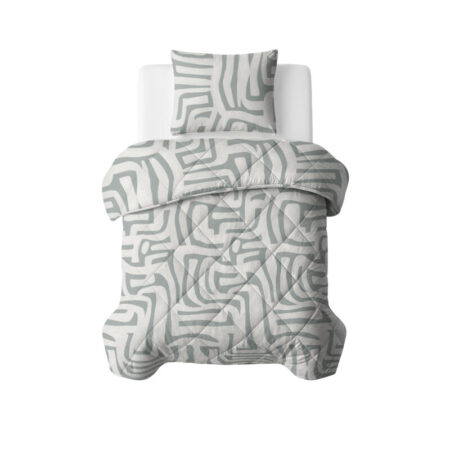 Sleeptime Lazy Dekbed Eran Groen 140 x 200 Met Kussensloop cm