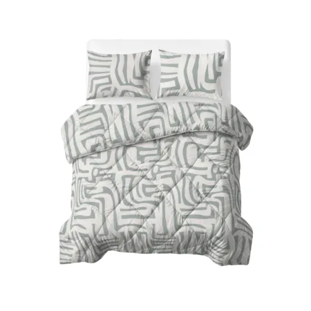 Sleeptime Lazy Dekbed Eran Groen 240 x 200 Met Kussenslopen cm