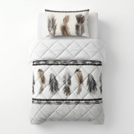 Sleeptime Lazy Dekbed Feathers 3 Zand 140 x 200 Met Kussensloop cm