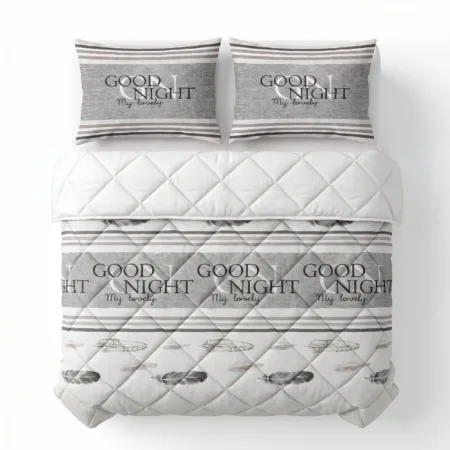 Sleeptime Lazy Dekbed Goodnight Zand 200 x 200 Met Kussenslopen cm