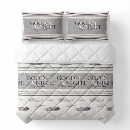 Sleeptime Lazy Dekbed Goodnight Zand 240 x 200 Met Kussenslopen cm