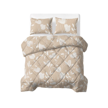 Sleeptime Lazy Dekbed Katoen Fallon Zand/Oranje 240 x 220 cm