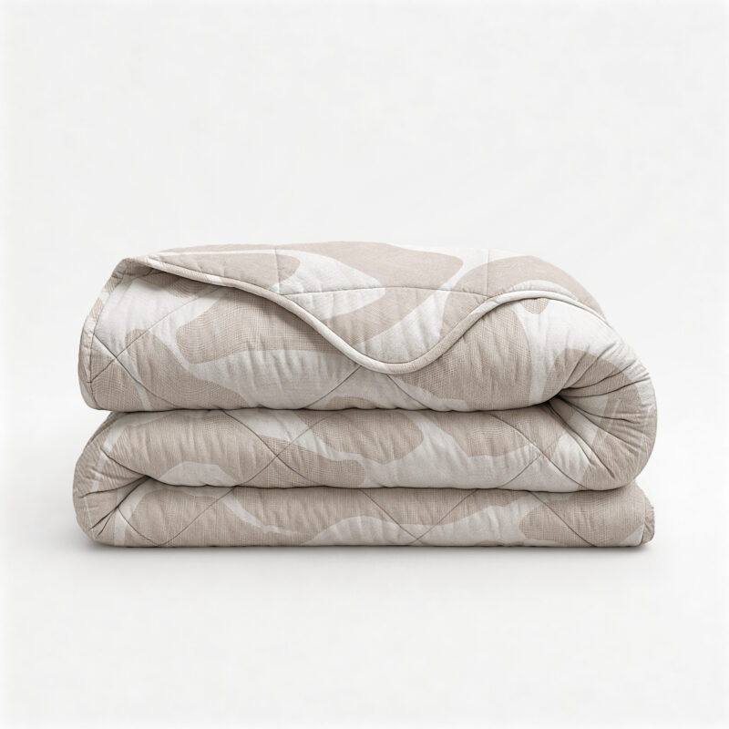 Sleeptime Lazy Dekbed Kello Taupe/Zand 140 x 200 Met Kussensloop cm - Afbeelding 5