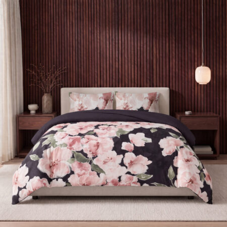 Sleeptime Lazy Dekbed Lucie Zwart 200 x 220 Met Kussenslopen cm