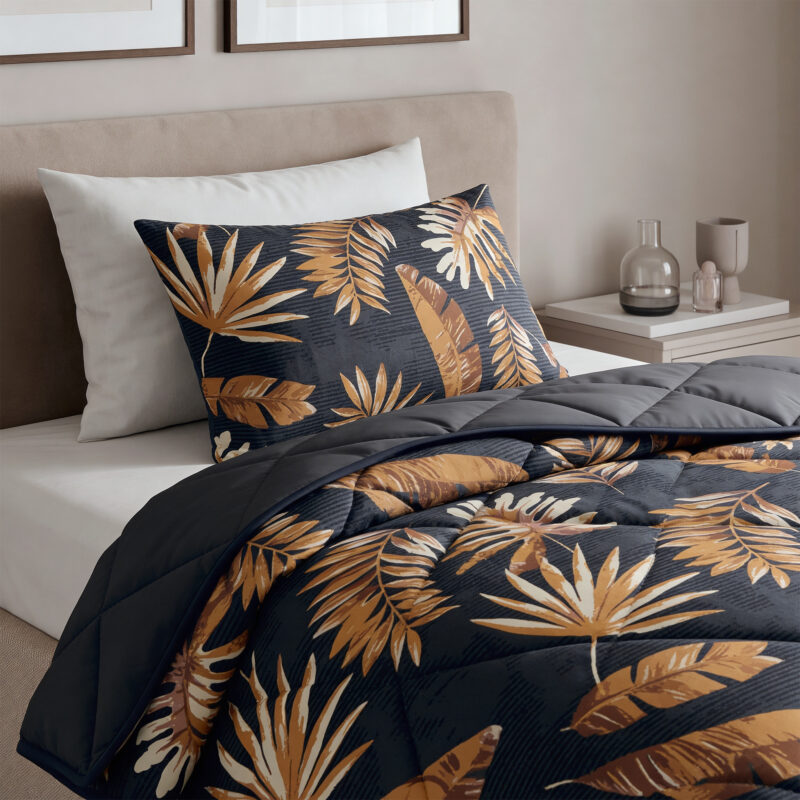 Sleeptime Lazy Dekbed Luisa Zwart 140 x 200 Met Kussensloop cm - Afbeelding 4