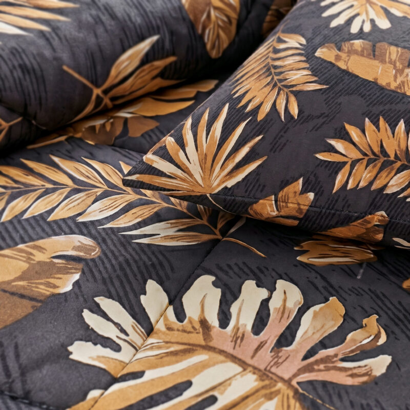 Sleeptime Lazy Dekbed Luisa Zwart 140 x 200 Met Kussensloop cm - Afbeelding 5