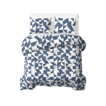 Sleeptime Lazy Dekbed Mado Blauw 240 x 200 Met Kussenslopen cm