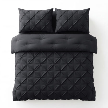 Sleeptime Lazy Dekbed Pintuck Antraciet 200 x 200 cm