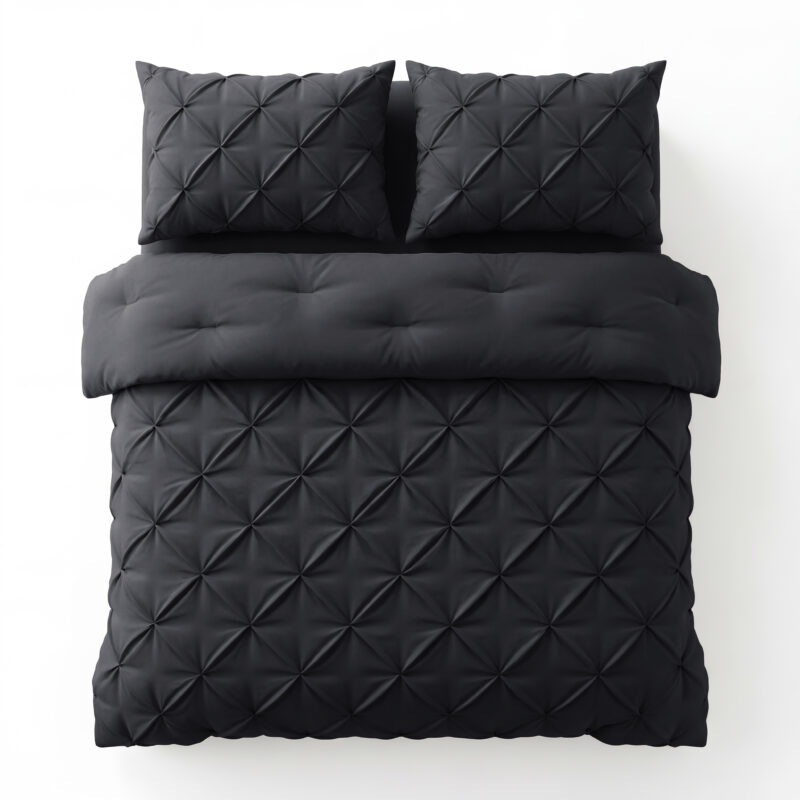 Sleeptime Lazy Dekbed Pintuck Antraciet 200 x 200 cm