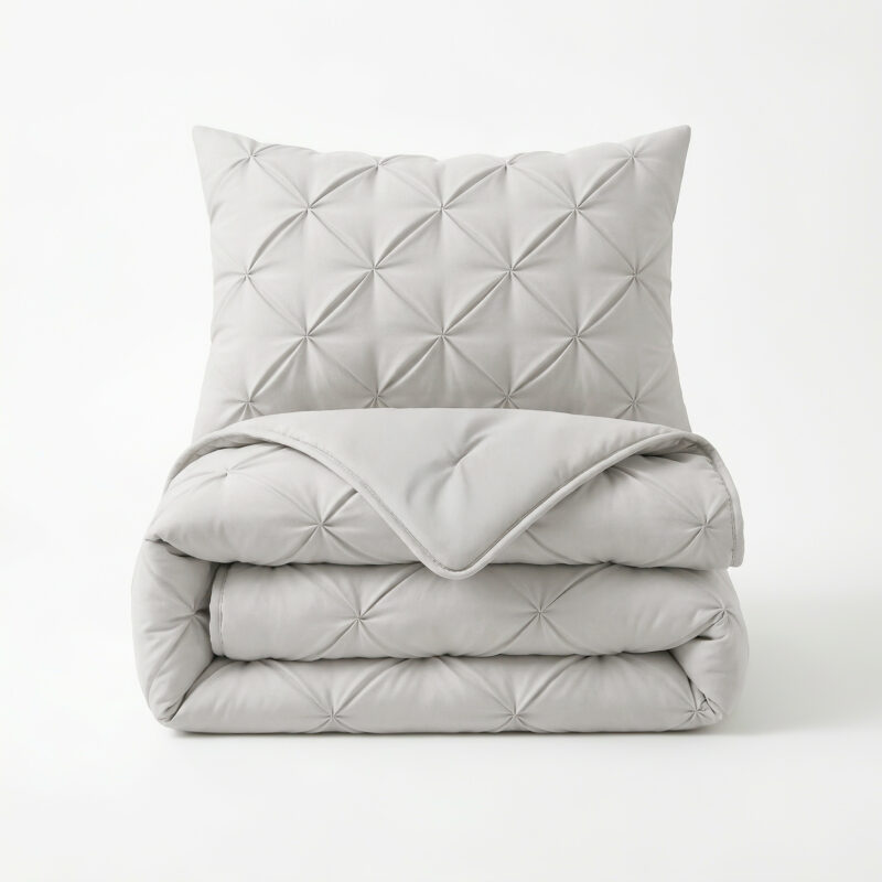 Sleeptime Lazy Dekbed Pintuck Off white 140 x 200 cm - Afbeelding 2