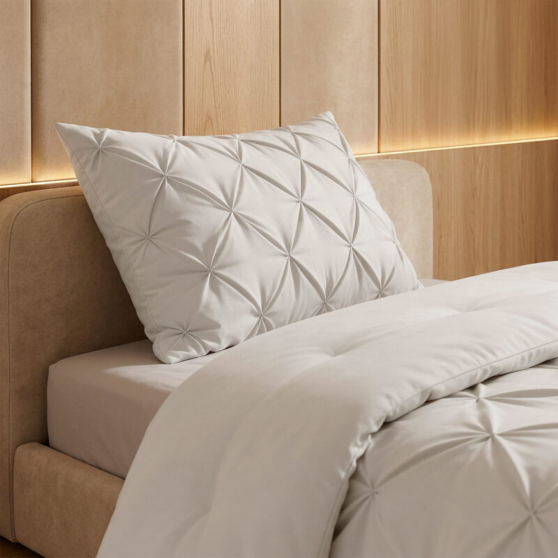 Sleeptime Lazy Dekbed Pintuck Off white 140 x 200 cm - Afbeelding 3