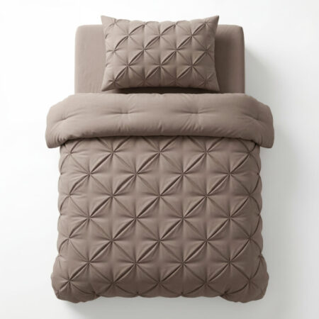 Sleeptime Lazy Dekbed Pintuck Taupe 140 x 200 cm