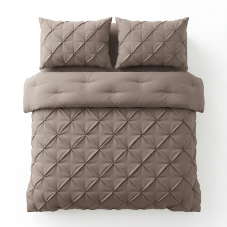 Sleeptime Lazy Dekbed Pintuck Taupe 240 x 200 cm