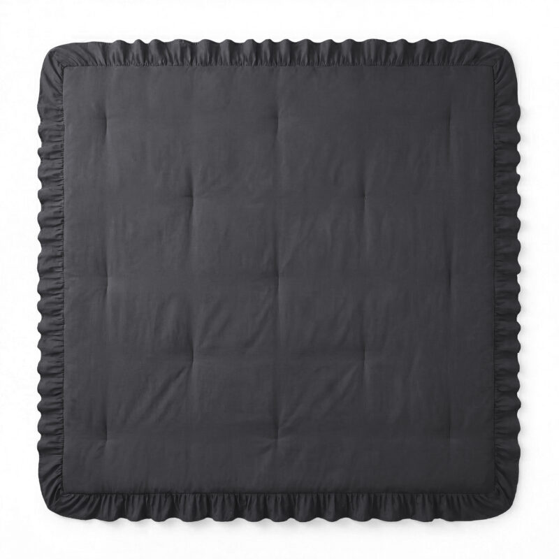 Sleeptime Lazy Dekbed Ruffles Antraciet 200 x 200 cm - Afbeelding 4