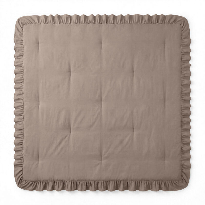 Sleeptime Lazy Dekbed Ruffles Taupe 240 x 200 cm - Afbeelding 4