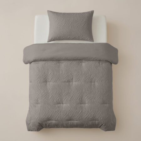 Sleeptime Lazy Dekbed Salva Taupe 140 x 200 Met Kussensloop cm