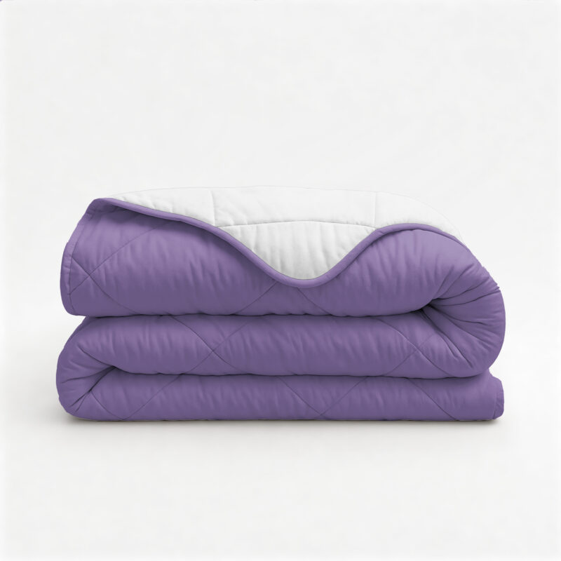 Sleeptime Lazy Dekbed Uni Beige - Lavendel 140 x 200 Met Kussensloop cm - Afbeelding 3
