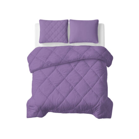 Sleeptime Lazy Dekbed Uni Lavendel 200 x 200 Met Kussenslopen cm