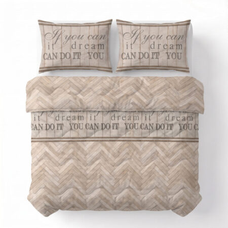 Sleeptime Lazy Dekbed Visgraat Zand 240 x 220 cm