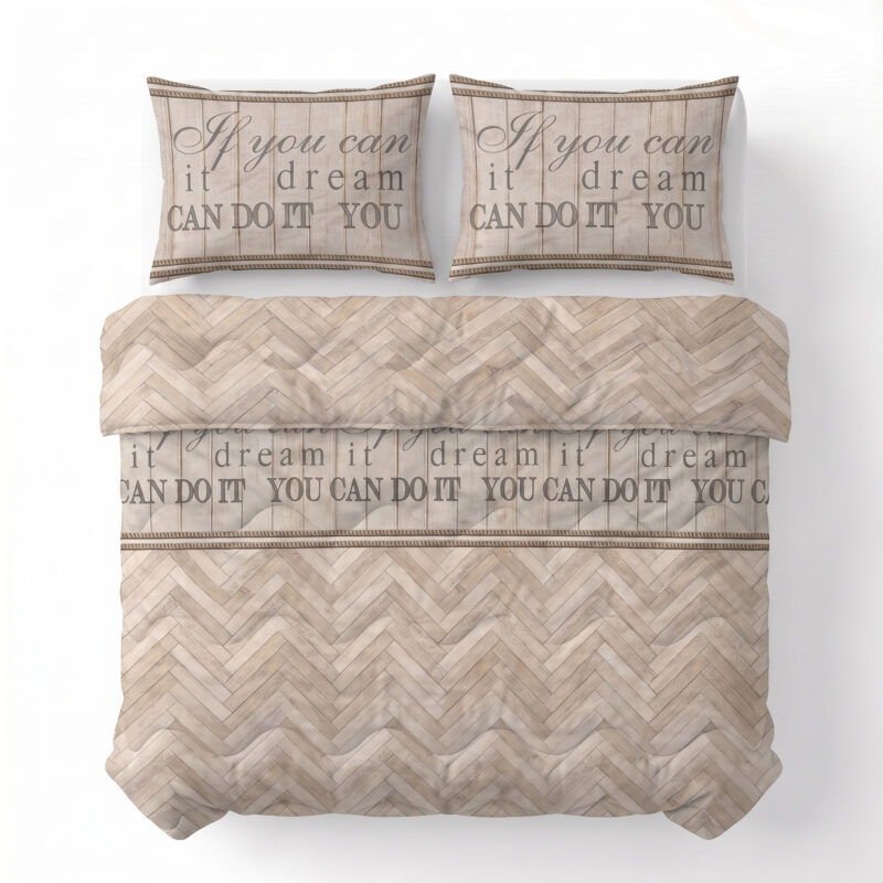 Sleeptime Lazy Dekbed Visgraat Zand 240 x 220 cm