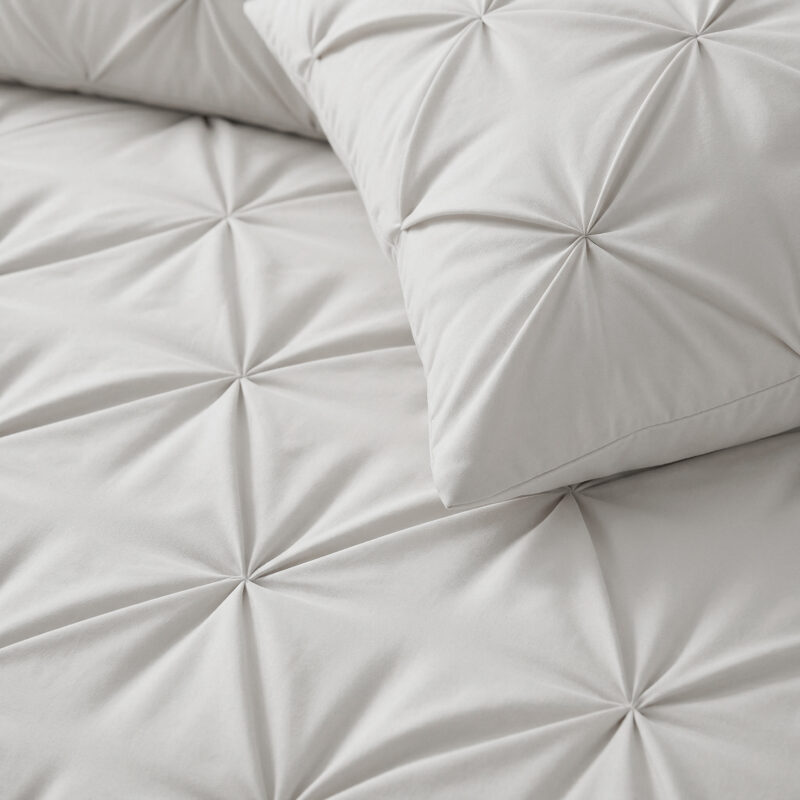 Sleeptime Lazy Pintuck Kussenslopen 2Pack Off white 60 x 70 cm - Afbeelding 2