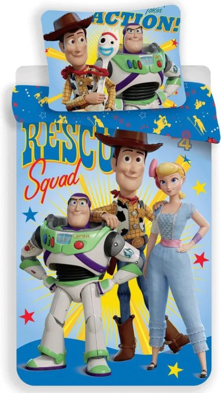 Toy Story peuterdekbedovertrek 100 x 140 cm 40 x 45 cm