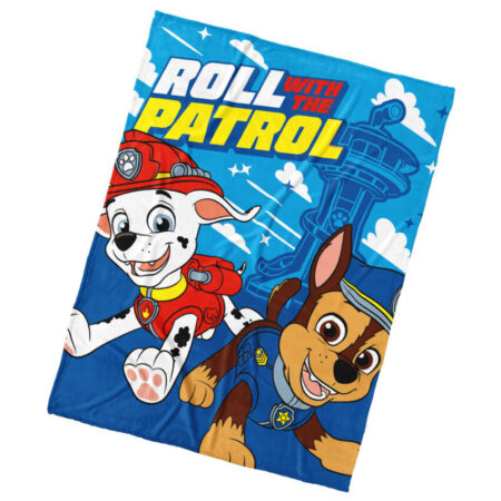 Paw Patrol fleece plaid Roll with the Patrol - 130 x 170 cm - polyester