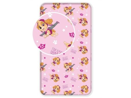 Paw Patrol Hoeslaken Skye Sterren – Eenpersoons – 90 x 200 cm – Katoen
